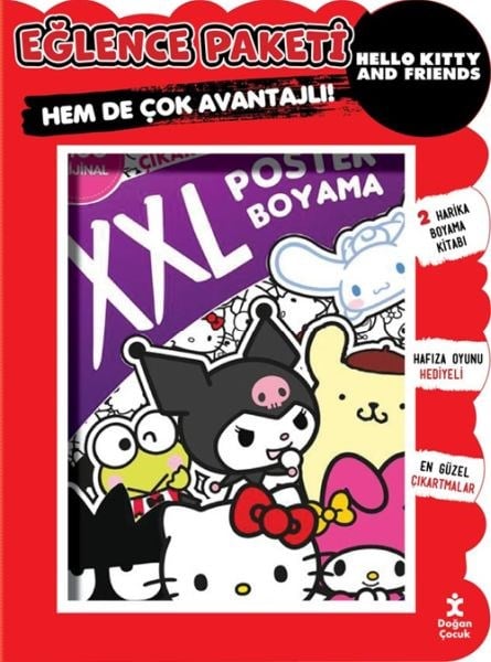 Hello Kitty 2'li Boyama Eğlence Paketi