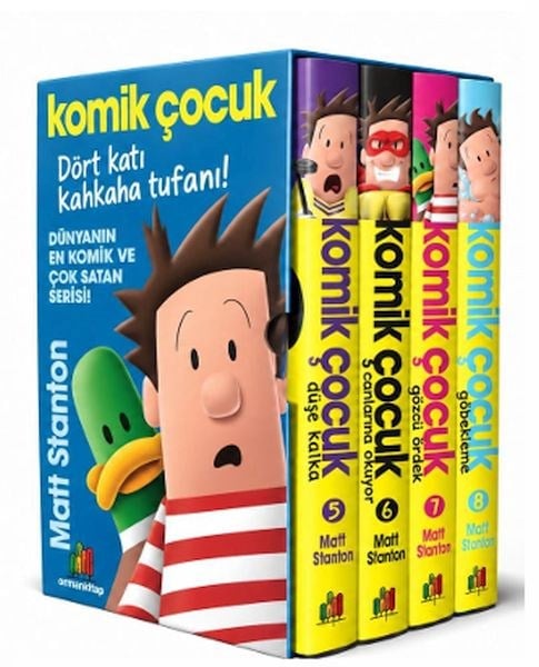 Komik Çocuk: 4 Kitap Kutu Set 2