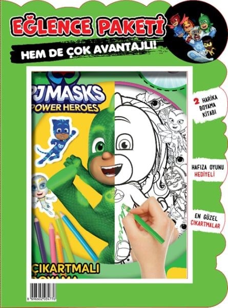 Pjmasks 2'li Boyama Eğlence Paketi