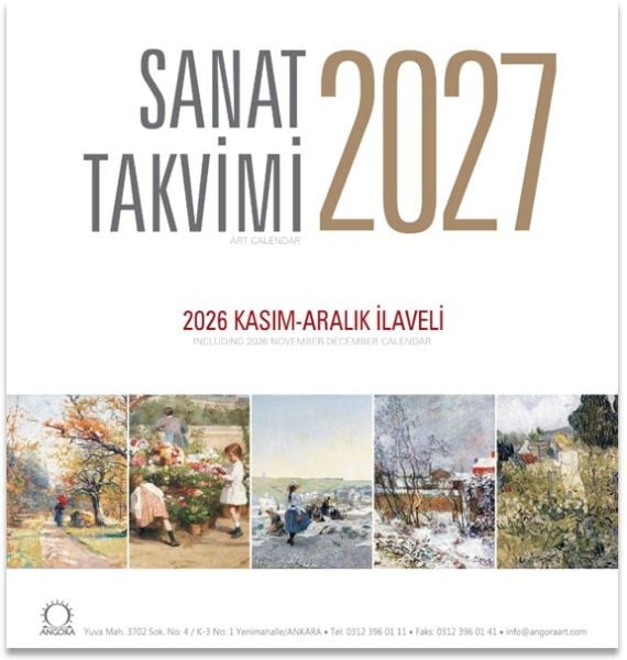 Sanat Takvimi 2027 Masa Takvimi