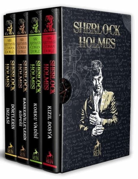 Sherlock Holmes 4 Kitap Özel Baskı Set