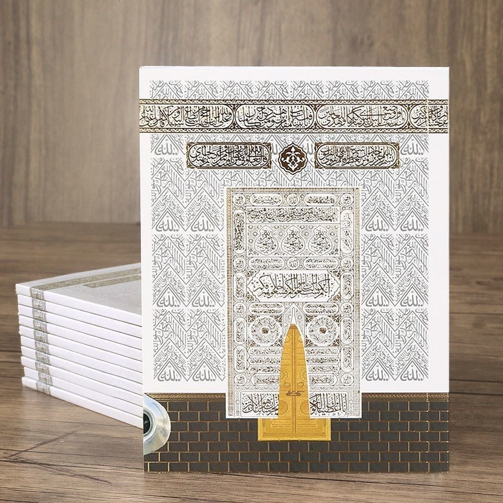 Yasin Kitabı 10 Adet Çanta Boy(12x16 80 Sayfa) İsme Özel Etiketli Mevlüt İçin-Beyaz