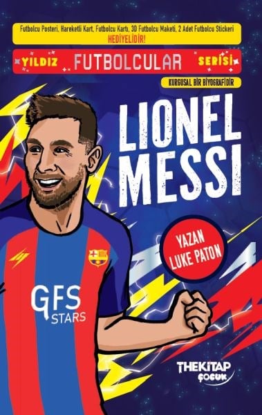 Yıldız Futbolcular Serisi - Lionel Messi Tekli Kart, Holografik Kart, Poster, Maket, Sticker