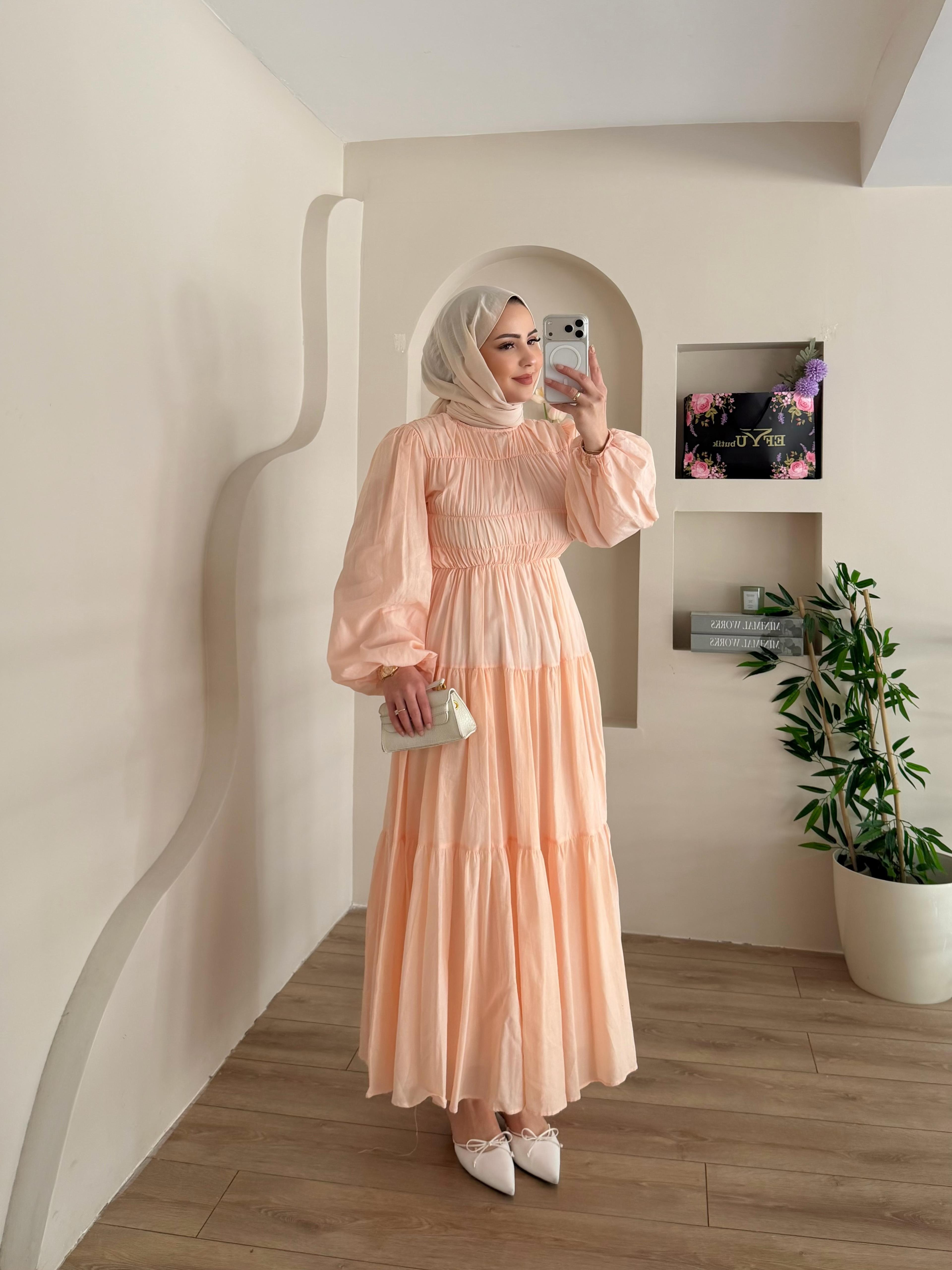 Büzgülü Holly Elbise 