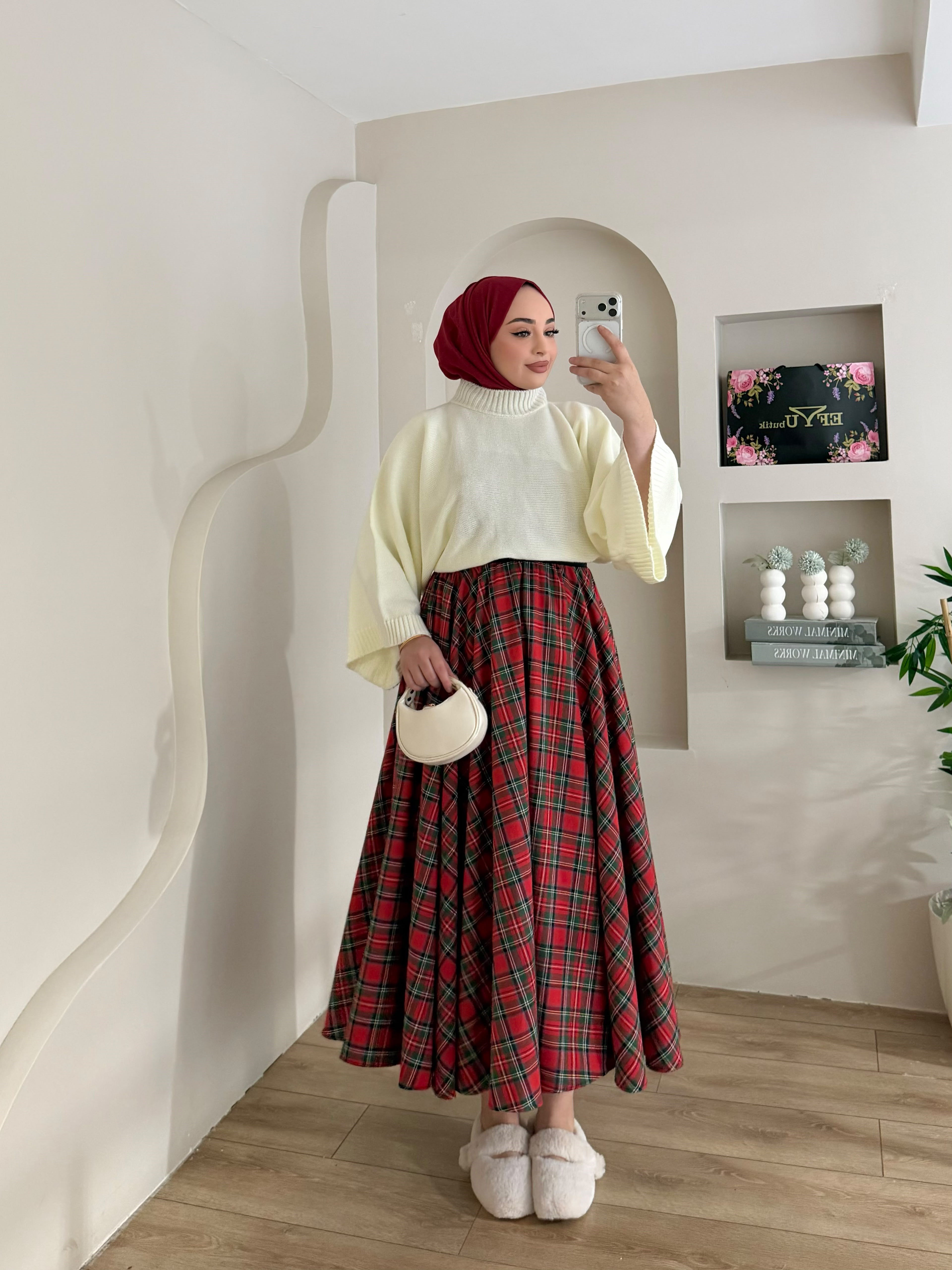 Ekose Desen Etek