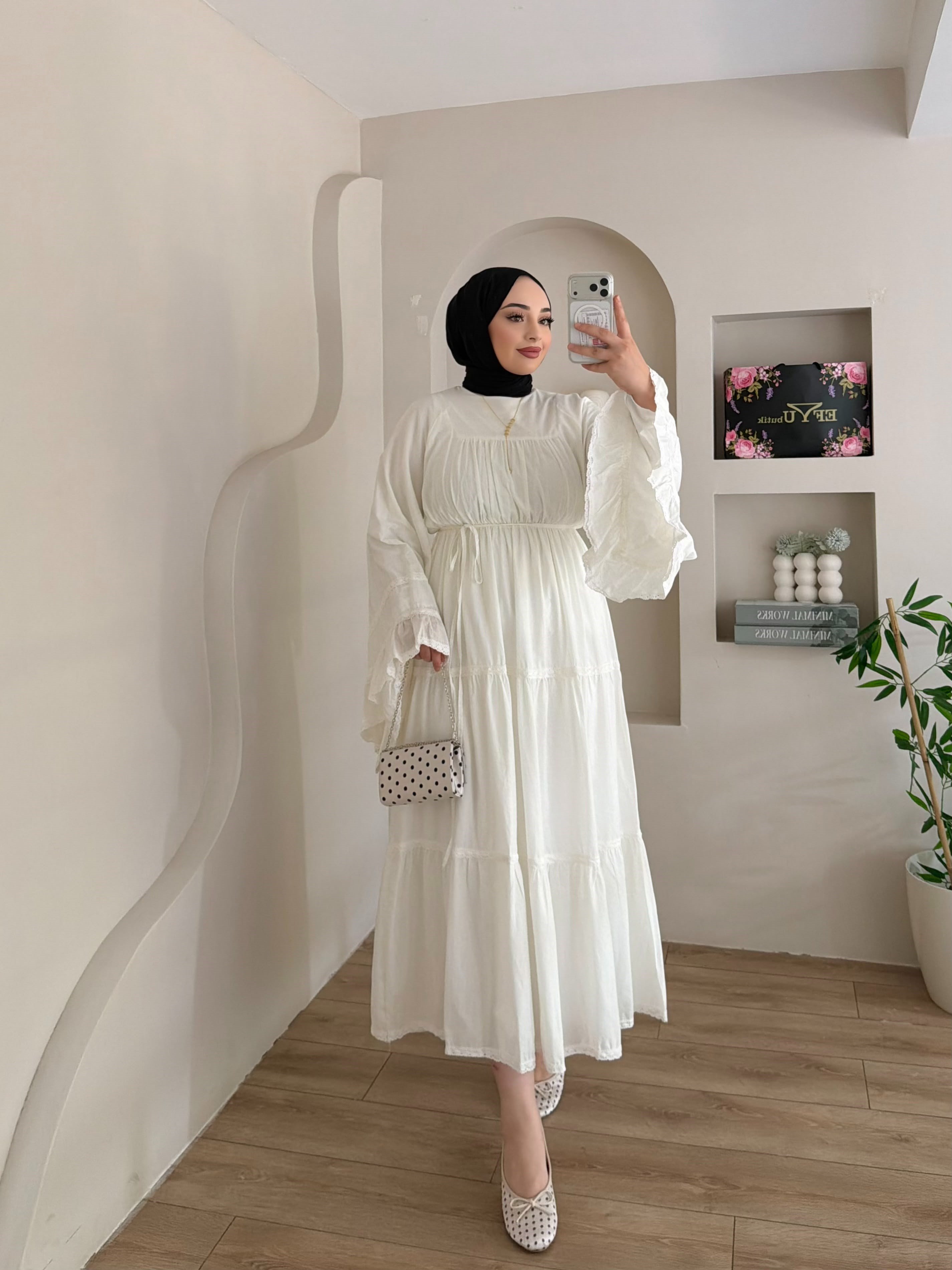 Puane Valon Kol Elbise
