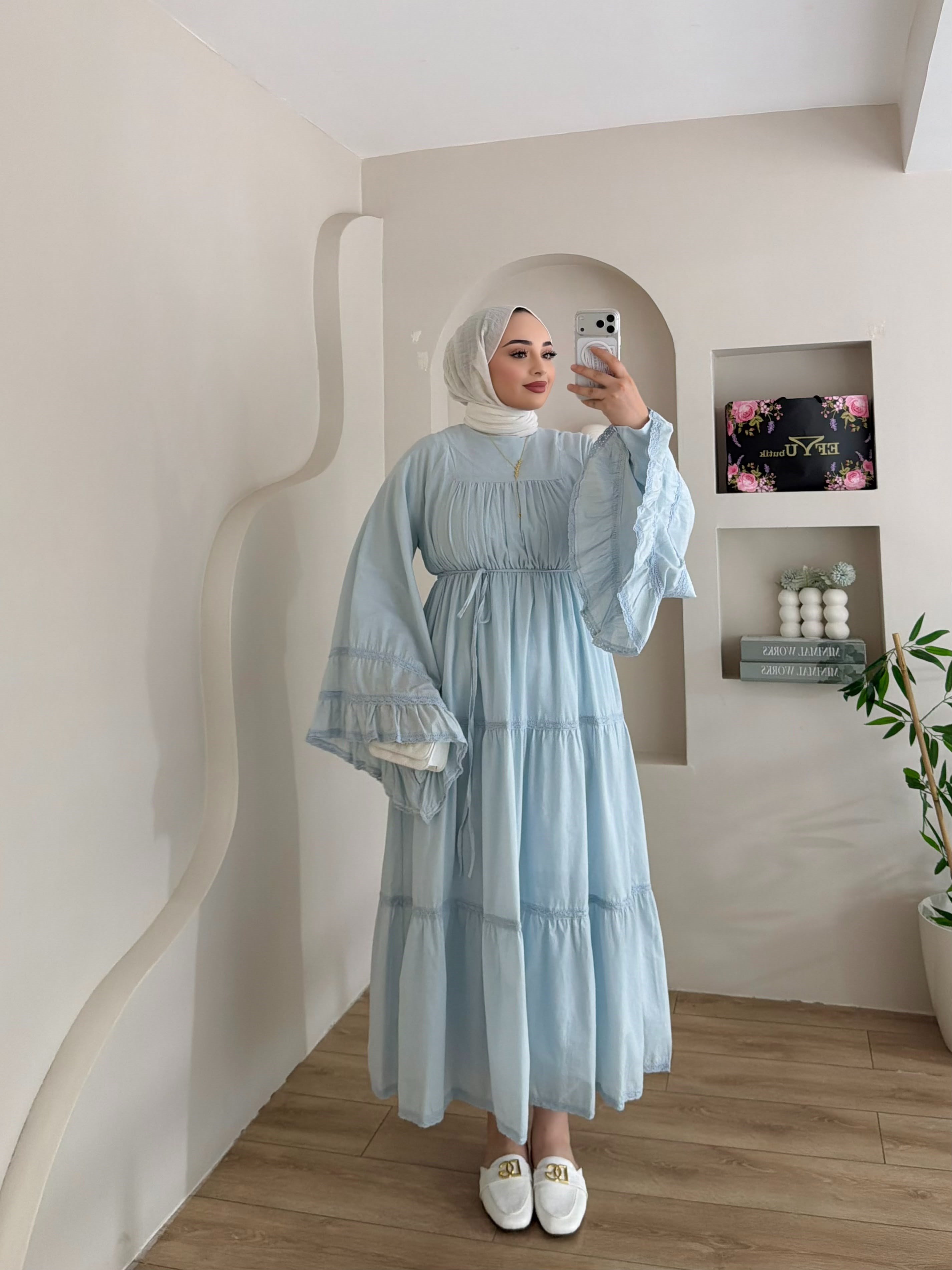 Puane Valon Kol Elbise