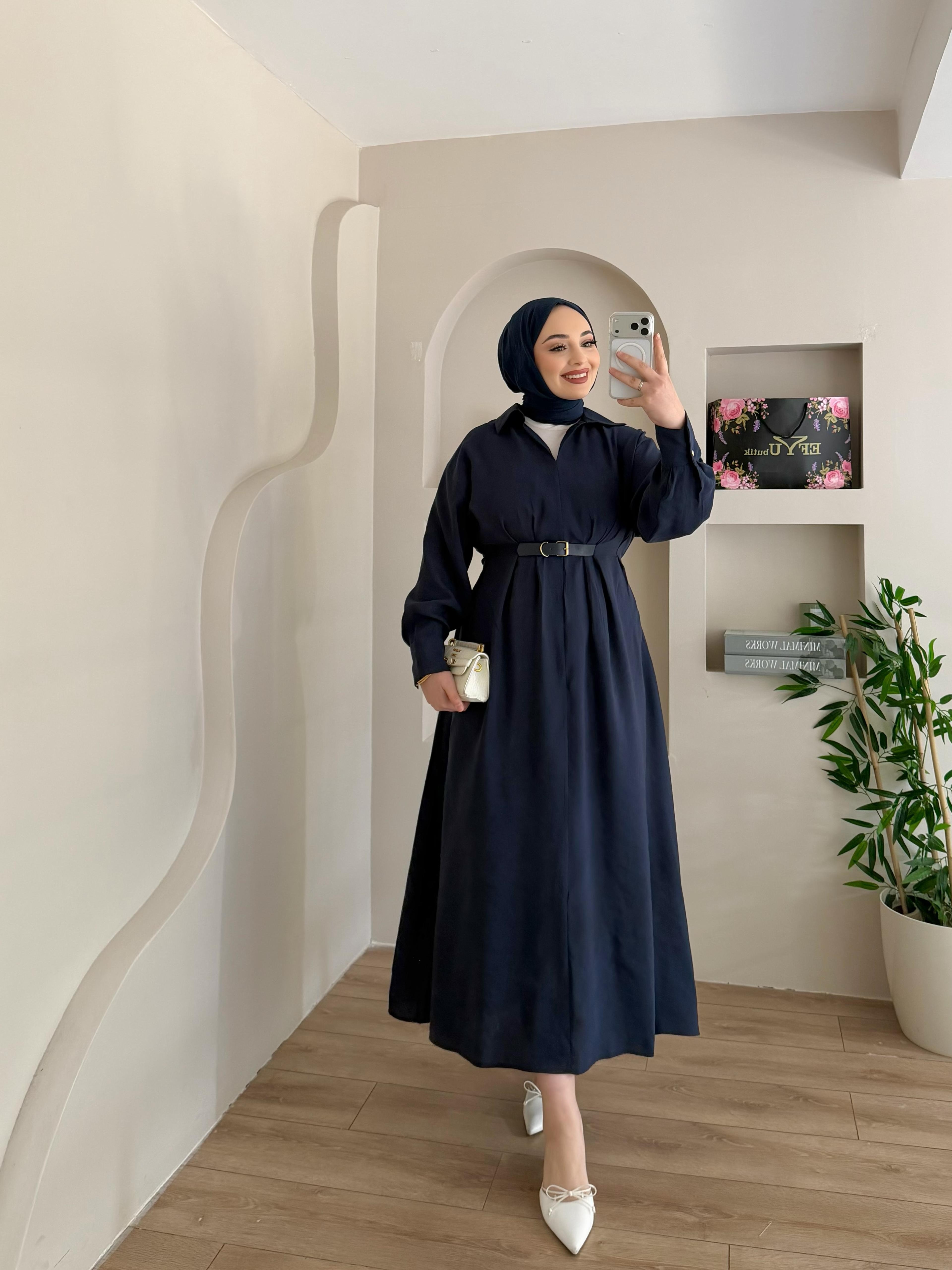 Romina Kemer Detaylı Elbise