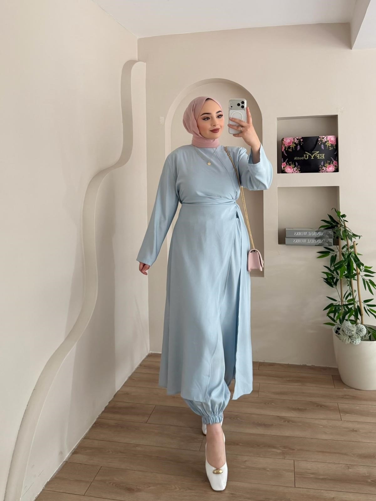 Serenity Şalvarlı Takım