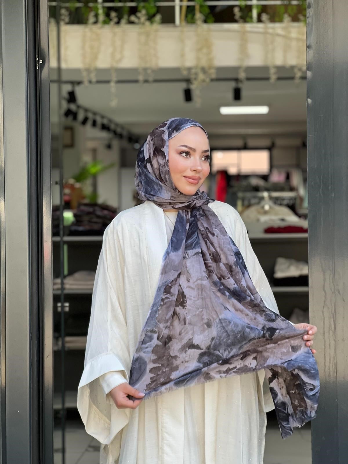 Venice Çiçek Desenli Şal
