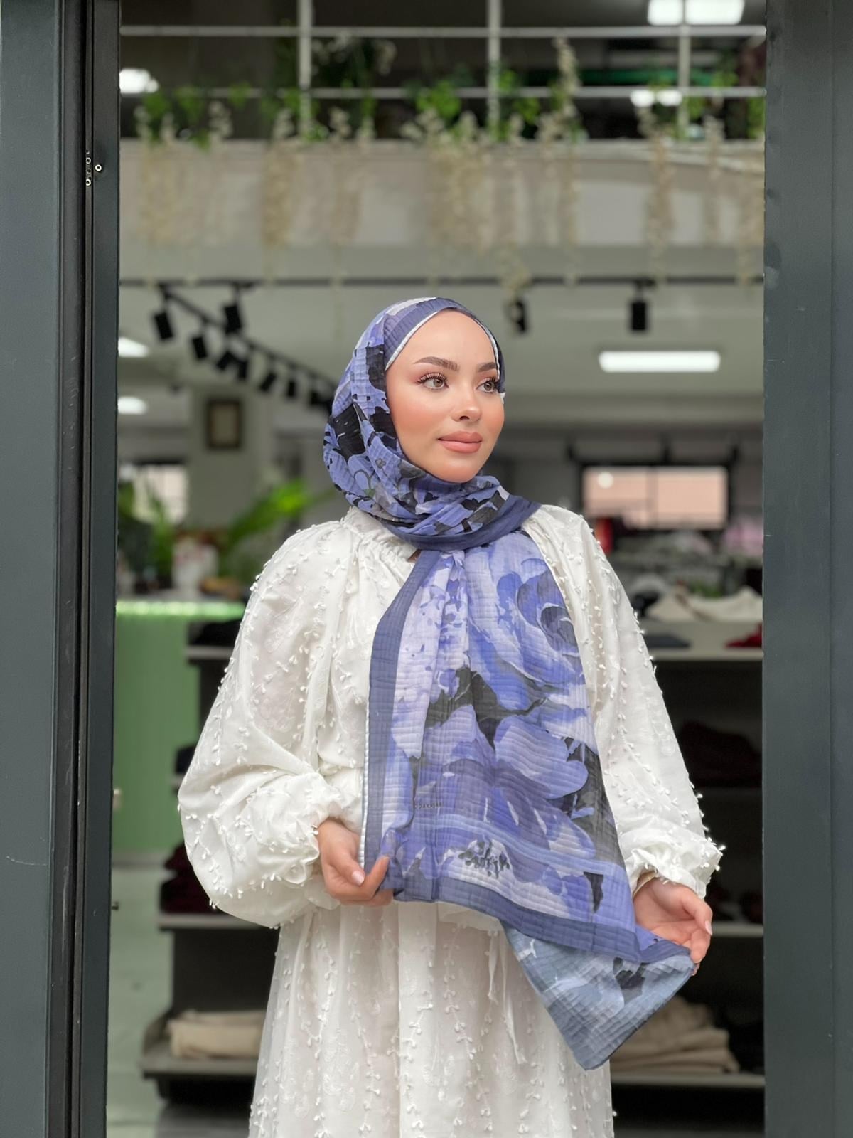 Vintage Flora Şal