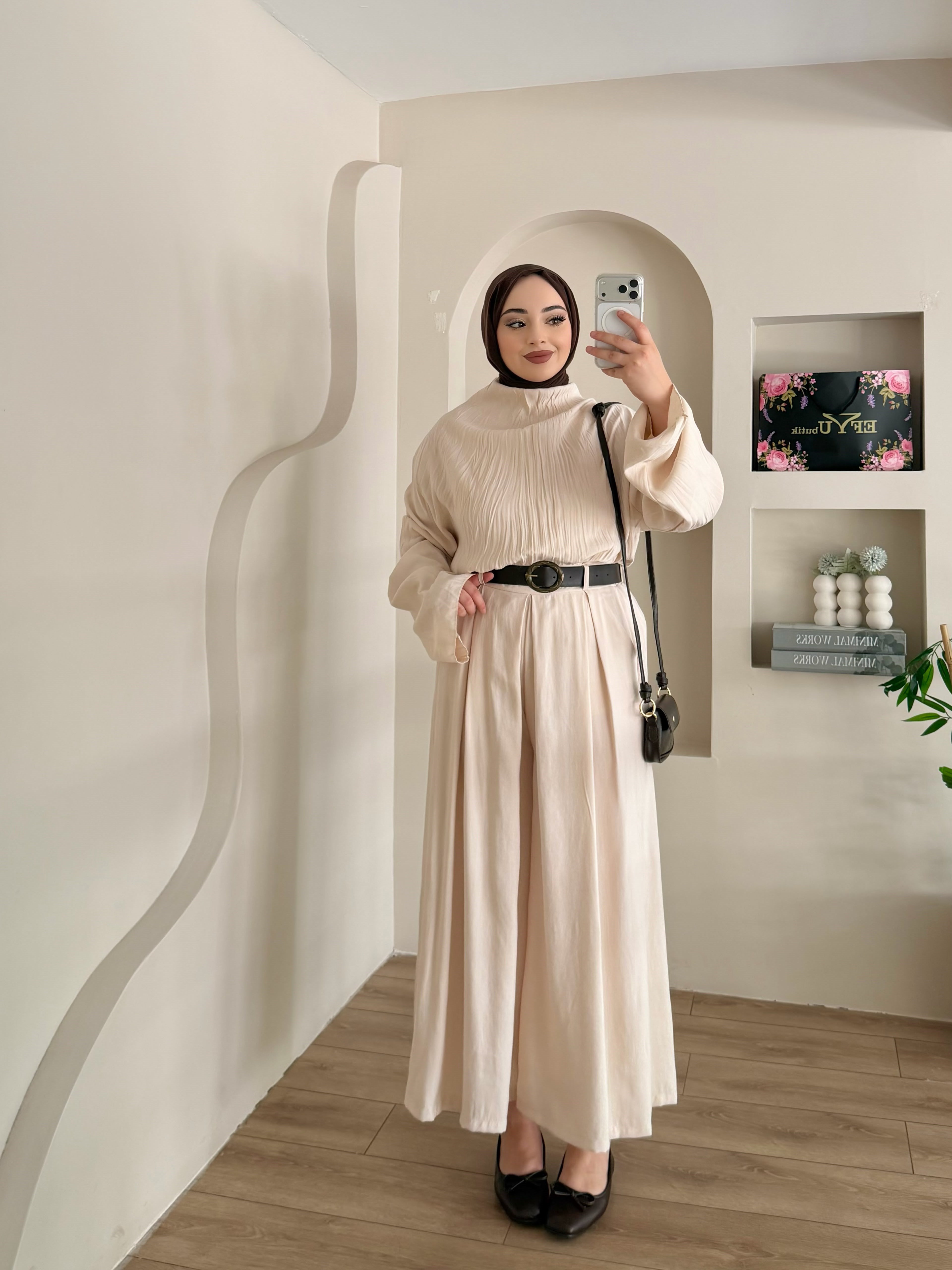 York Kemerli Pantalon Takım 