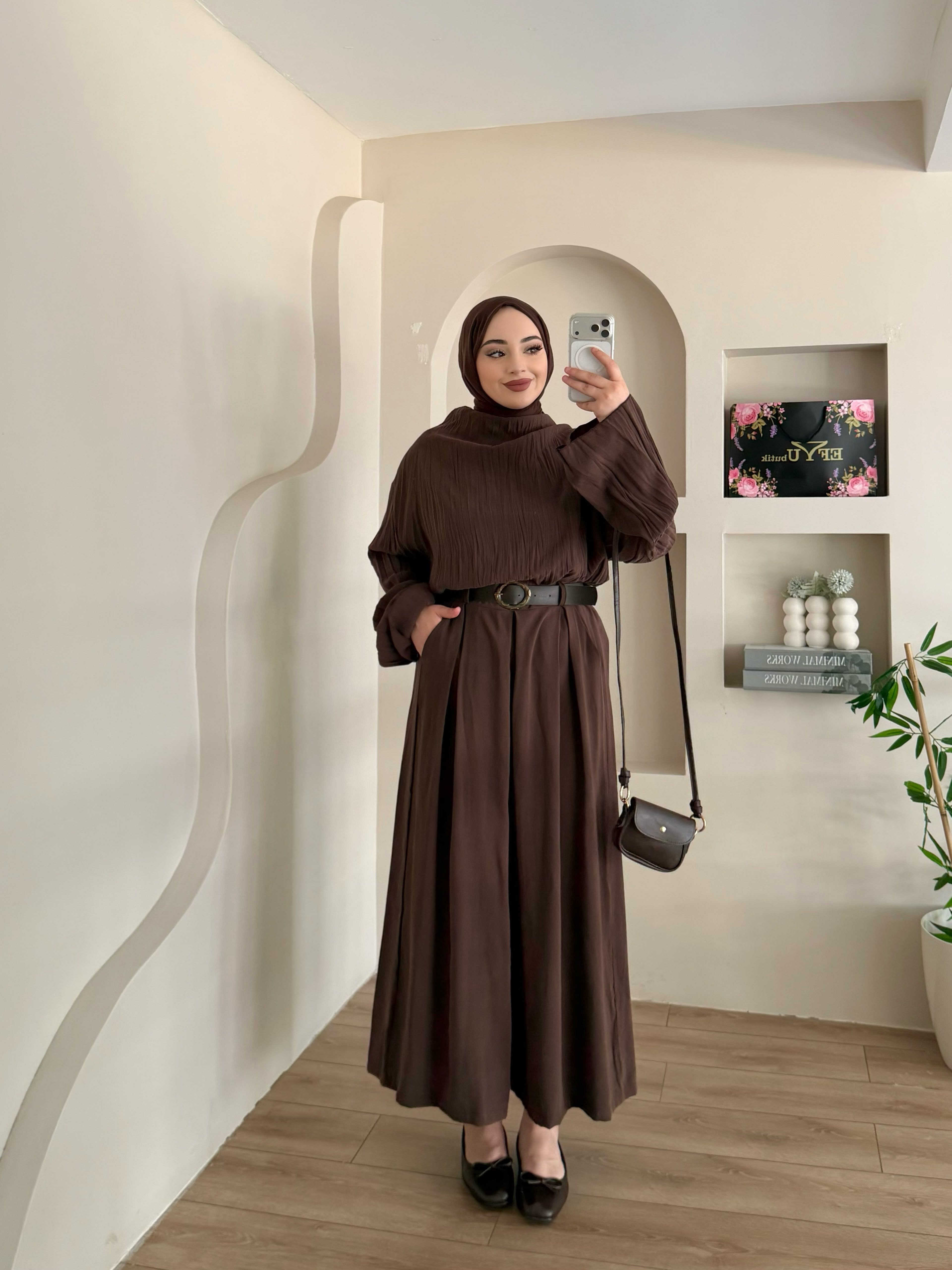 York Kemerli Pantalon Takım 