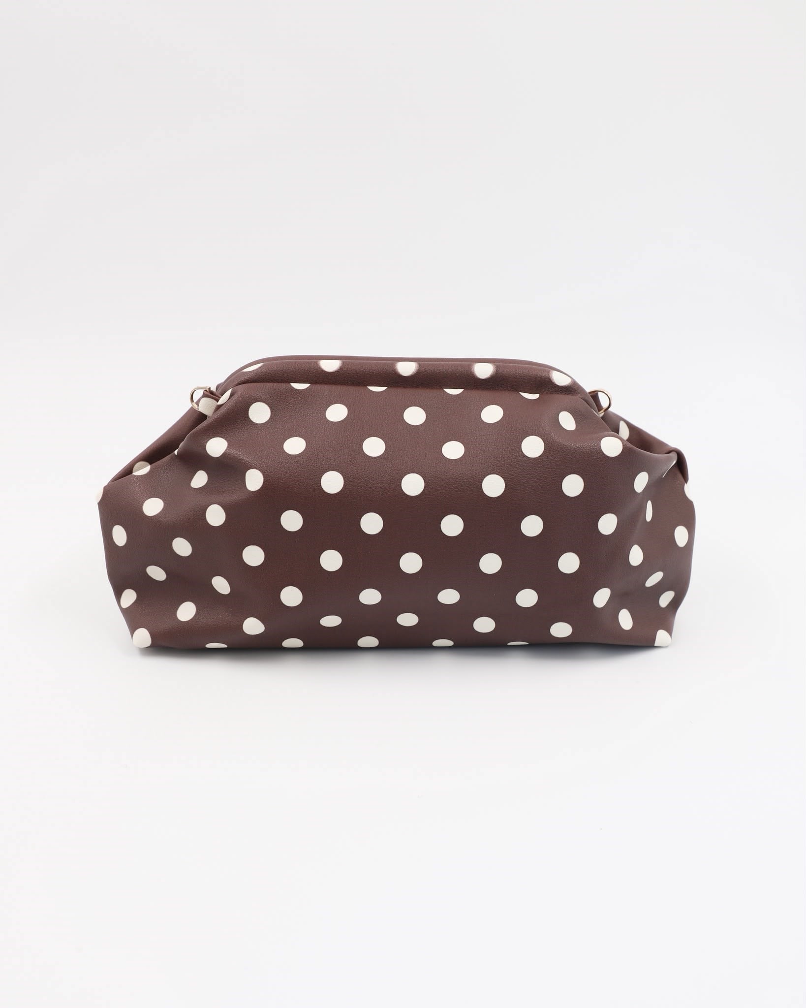 Kadın Puantiyeli Clutch Çanta