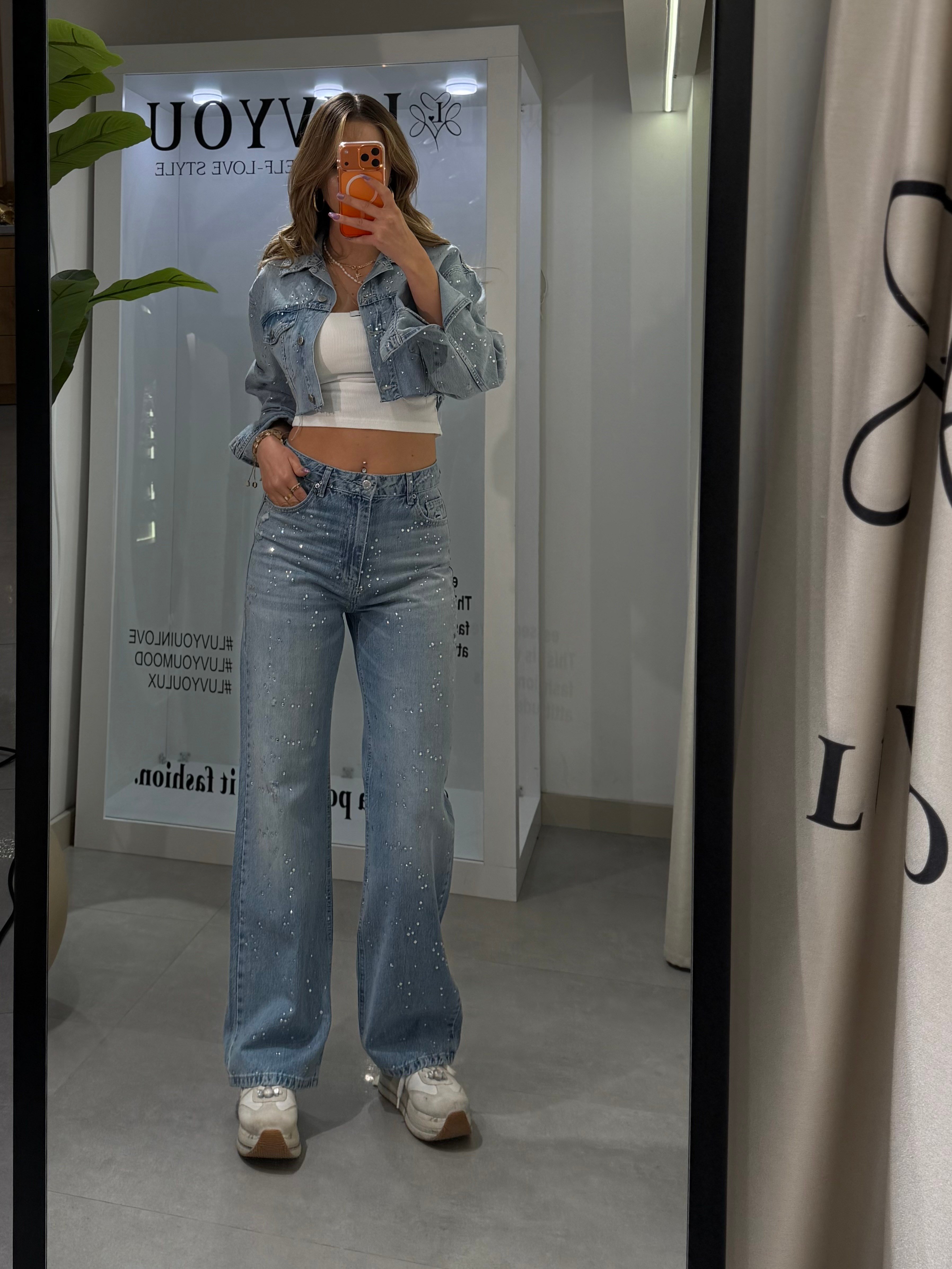 Drew Taşlı Jean Mavi