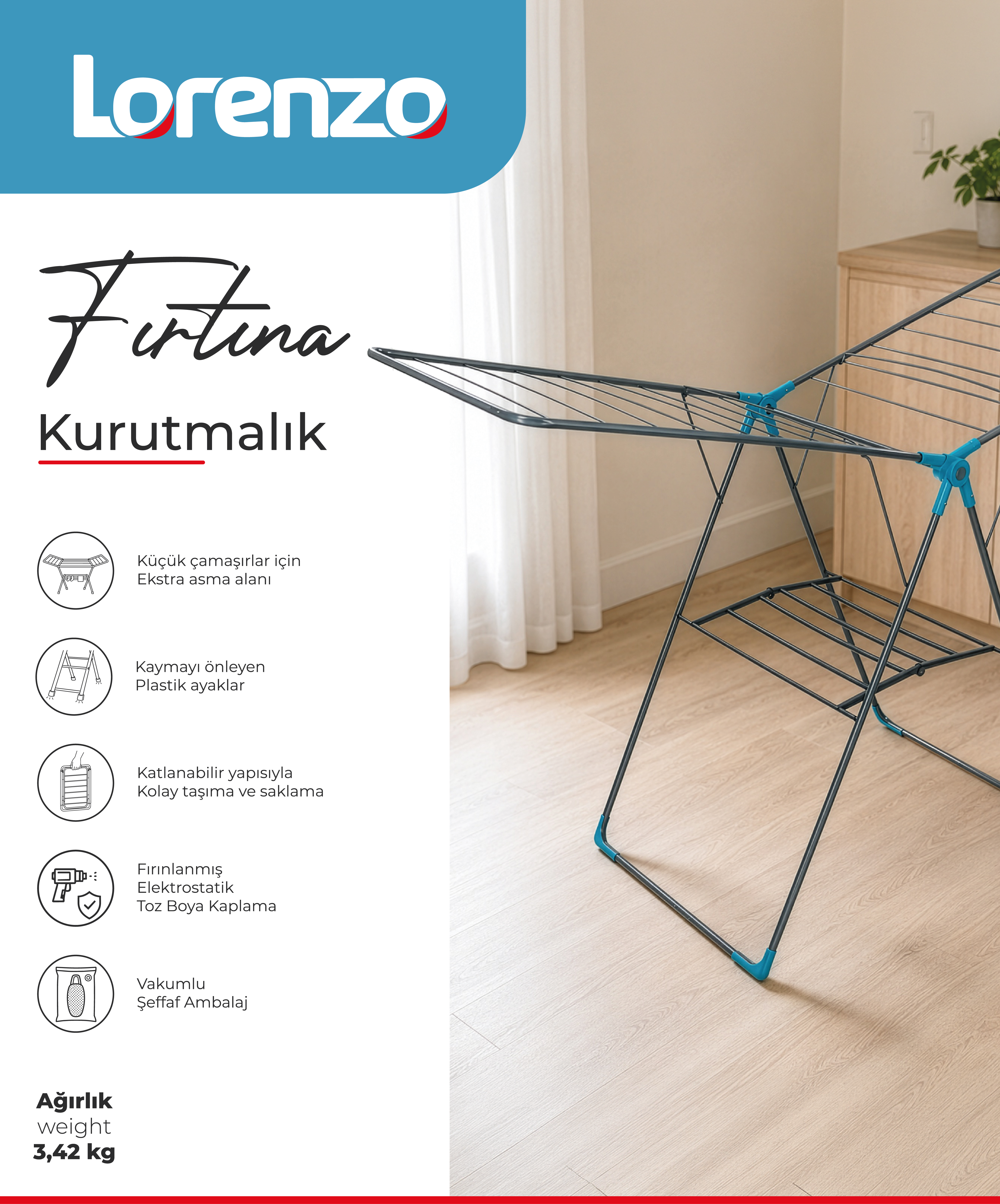 LORENZO - FIRTINA KURUTMALIK 