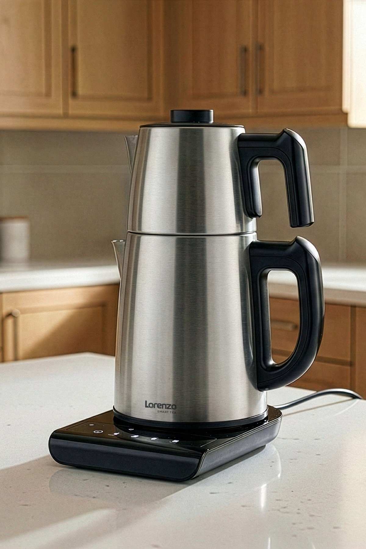 SMART TEA 5 in 1 KONUŞAN ÇAY MAKİNESİ İNOX