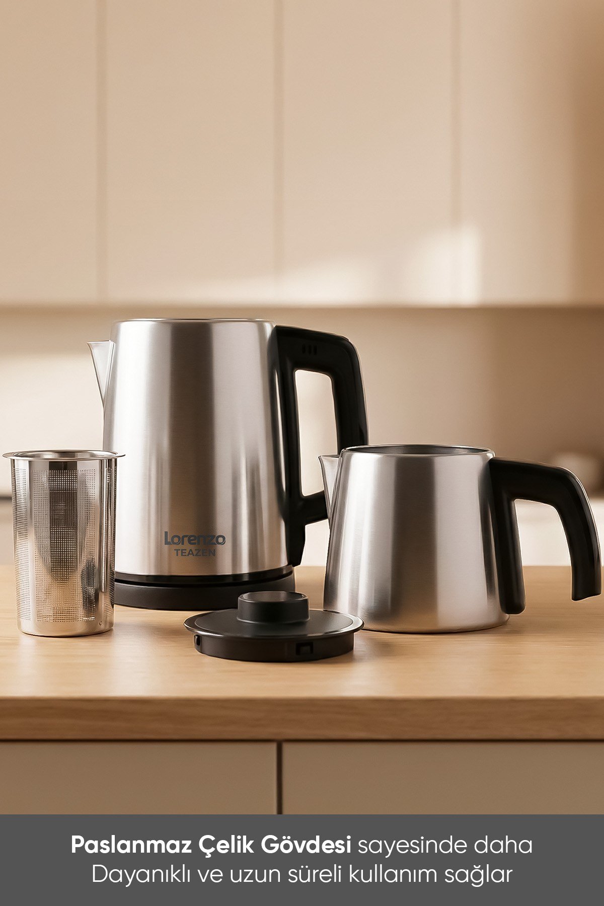 TEAZEN ÇELİK ÇAY MAKİNESİ INOX
