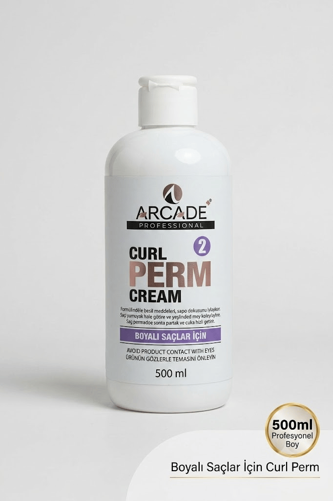 ARCADE PERMA İLACI BOYALI SAÇLAR İÇİN NO:2 / 500GR.