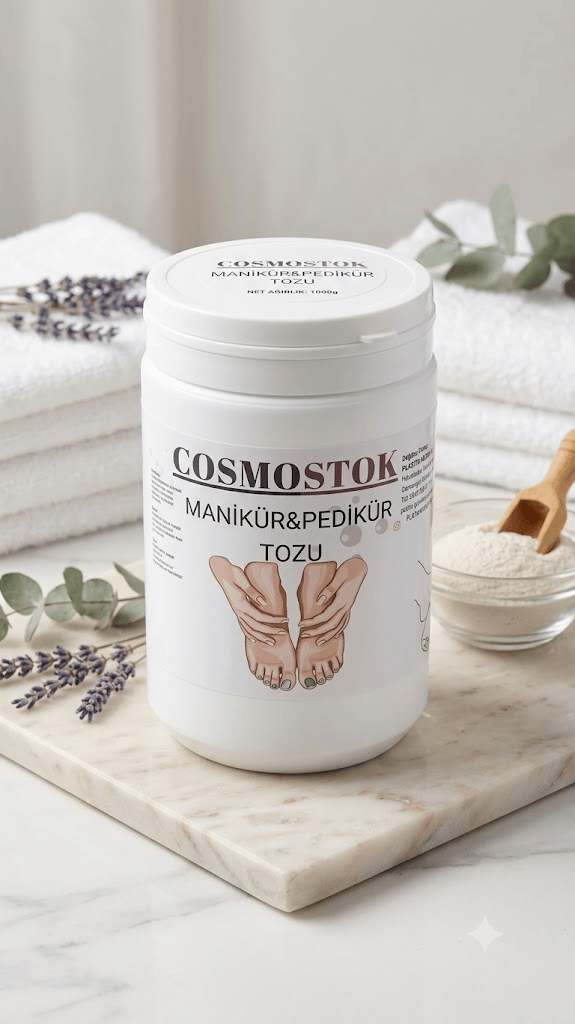 COSMOSTOK MANİKÜR VE PEDİKÜR TOZU 1000GR.