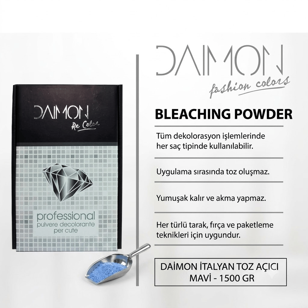 DAIMON İTALYAN TOZ AÇICI MAVİ 1500GR.
