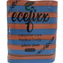 ECEFİXX KALIN PEDİKÜR TERLİĞİ 4MM 100 ADET