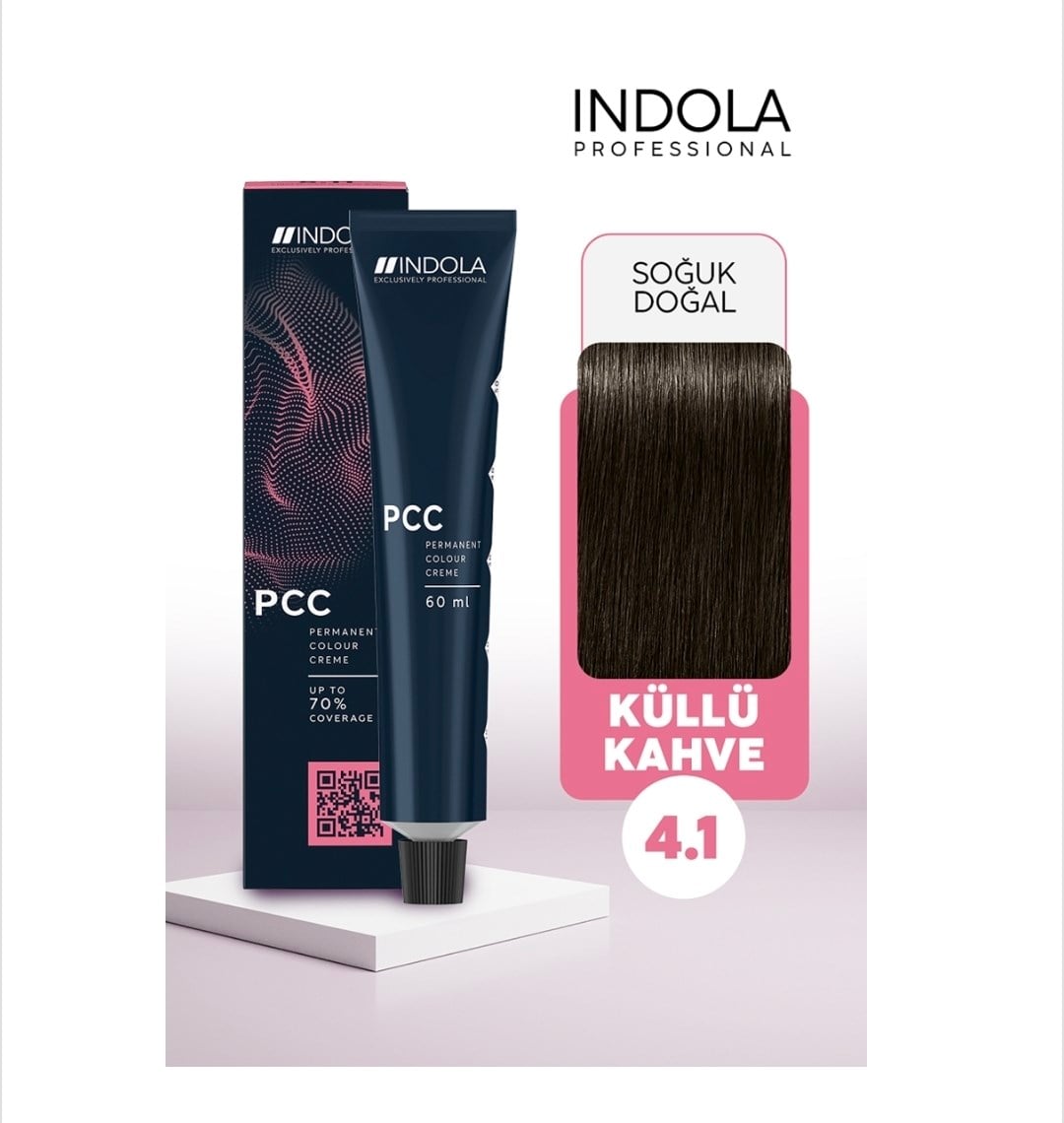 INDOLA SAÇ BOYASI IND PCC 4.1 60 ML