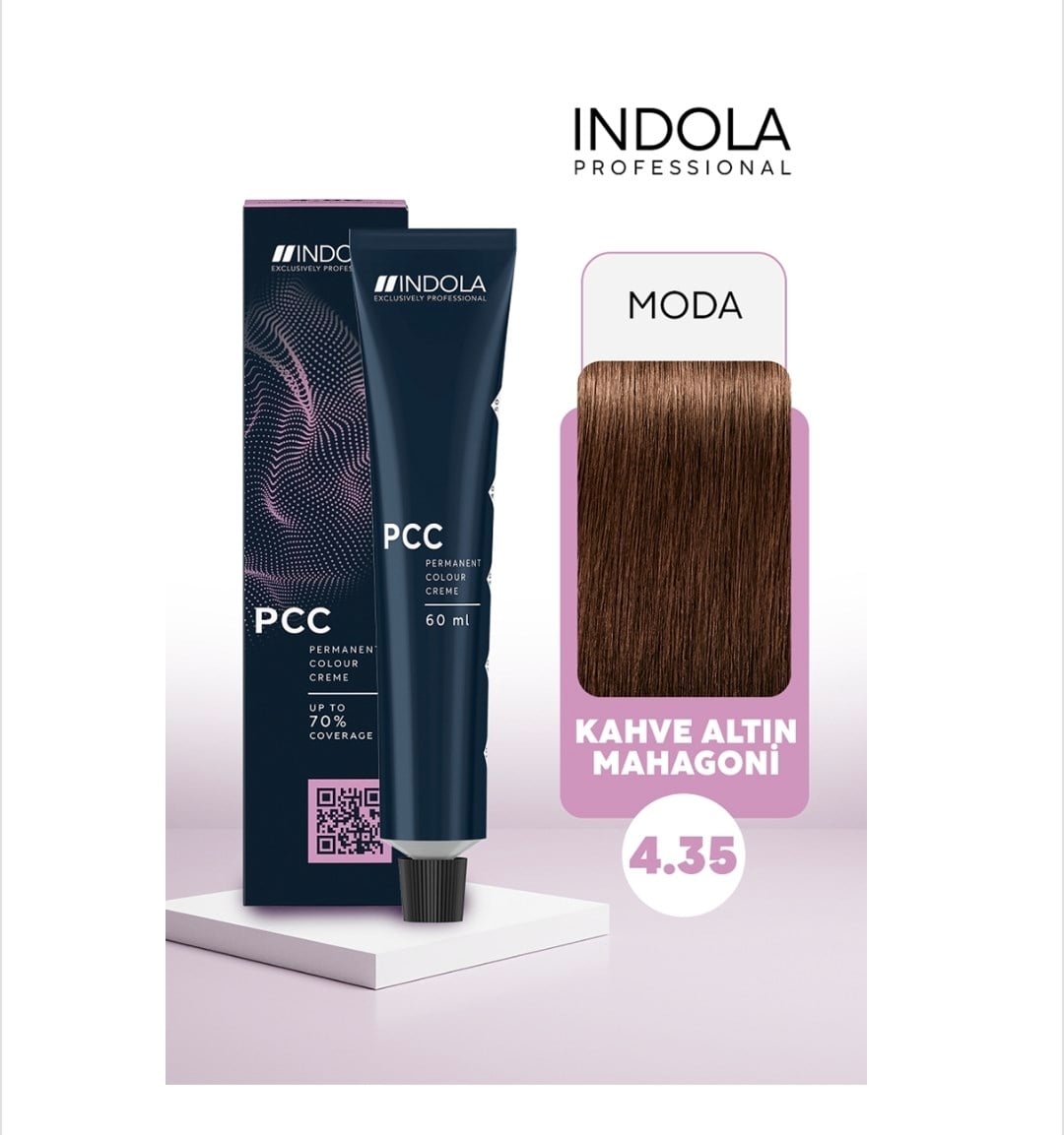 İNDOLA SAÇ BOYASI IND PCC 4.35 60 ML