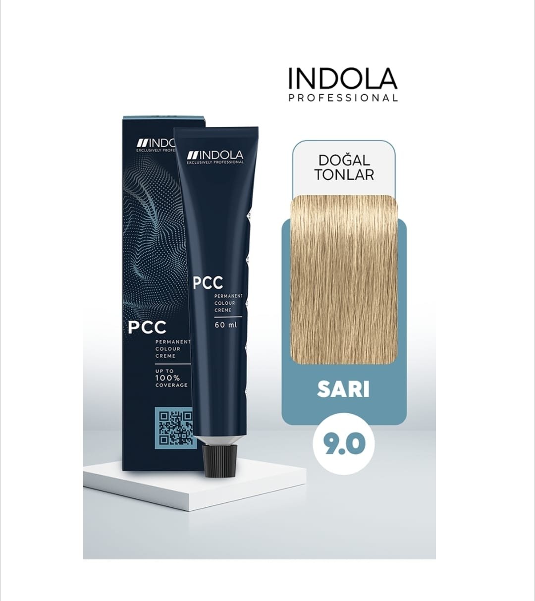 INDOLA SAÇ BOYASI SARI IND PCC 9.0  60 ML.