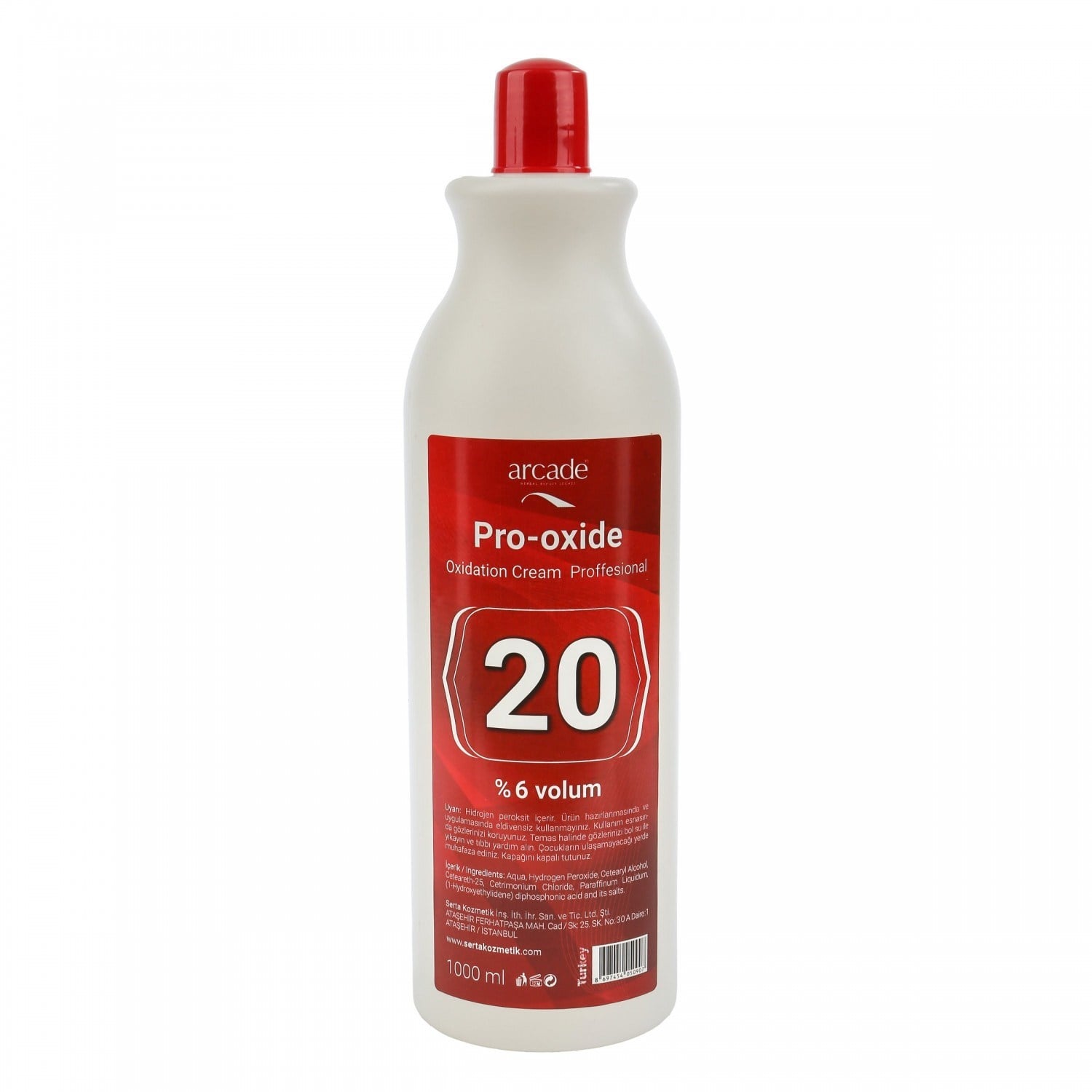 OKSİDAN 20 VOLUME %6 1000 ML