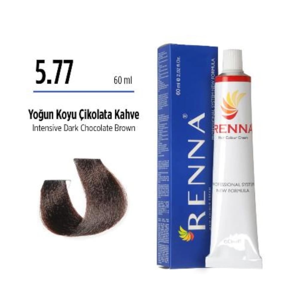 RENNA COLOR 5.77 SAÇ BOYASI TÜP 60GR.