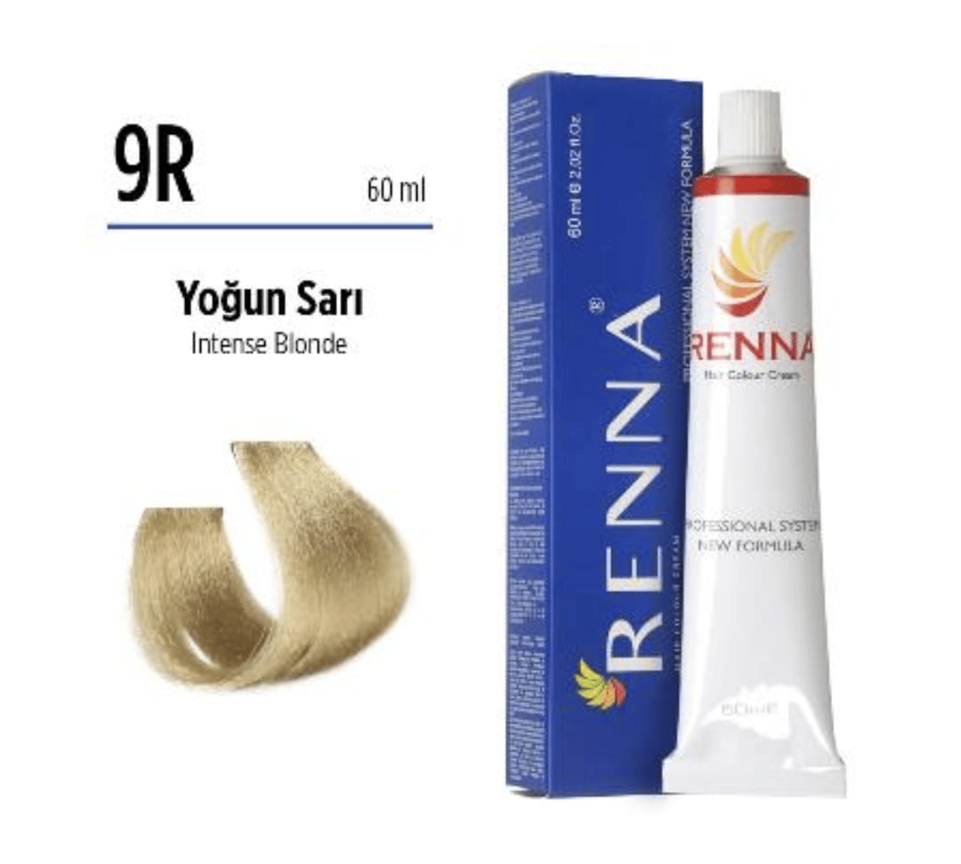 RENNA COLOR 9R SAÇ BOYASI TÜP 60GR.