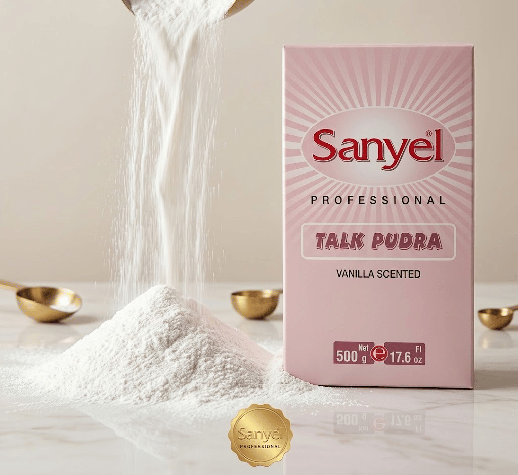 SANYEL TALK PUDRA 500 GRAM KUTULU