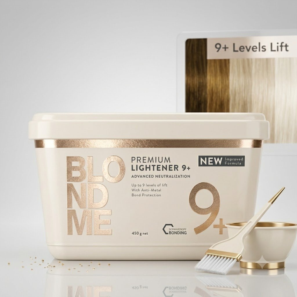 SCHWARZKOPF PROFESSIONAL BLOND ME PREMIUM LIGHTENER 9+ TOZ AÇICI 450GR.