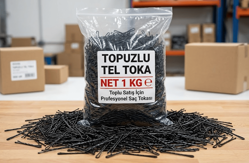 TEL TOKA TOPUZLU SİYAH 1KG
