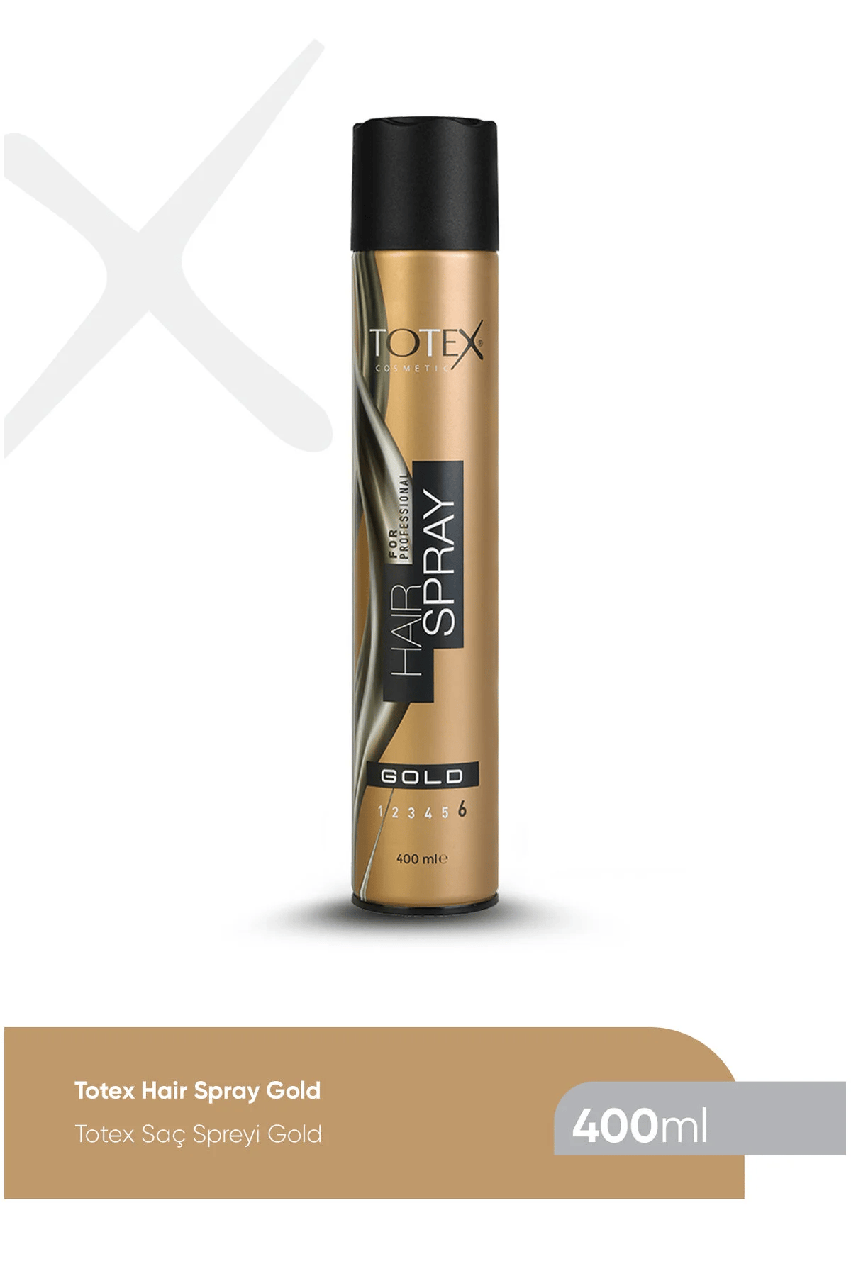 TOTEX SAÇ SPREYİ GOLD 400 ML.