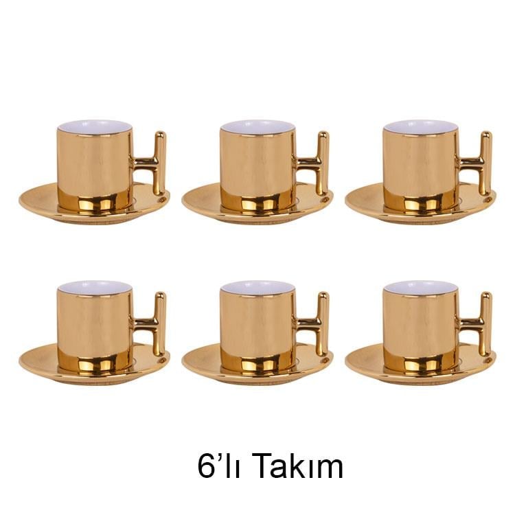 Bakılı Gold fincan takımı