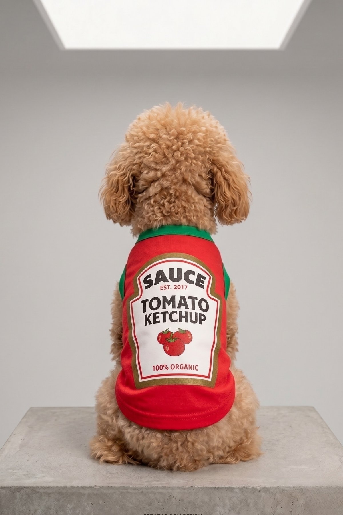 Salya Store Mustard - Ketchup Yazlık Köpek Atlet Kedi,köpek Kıyafeti 