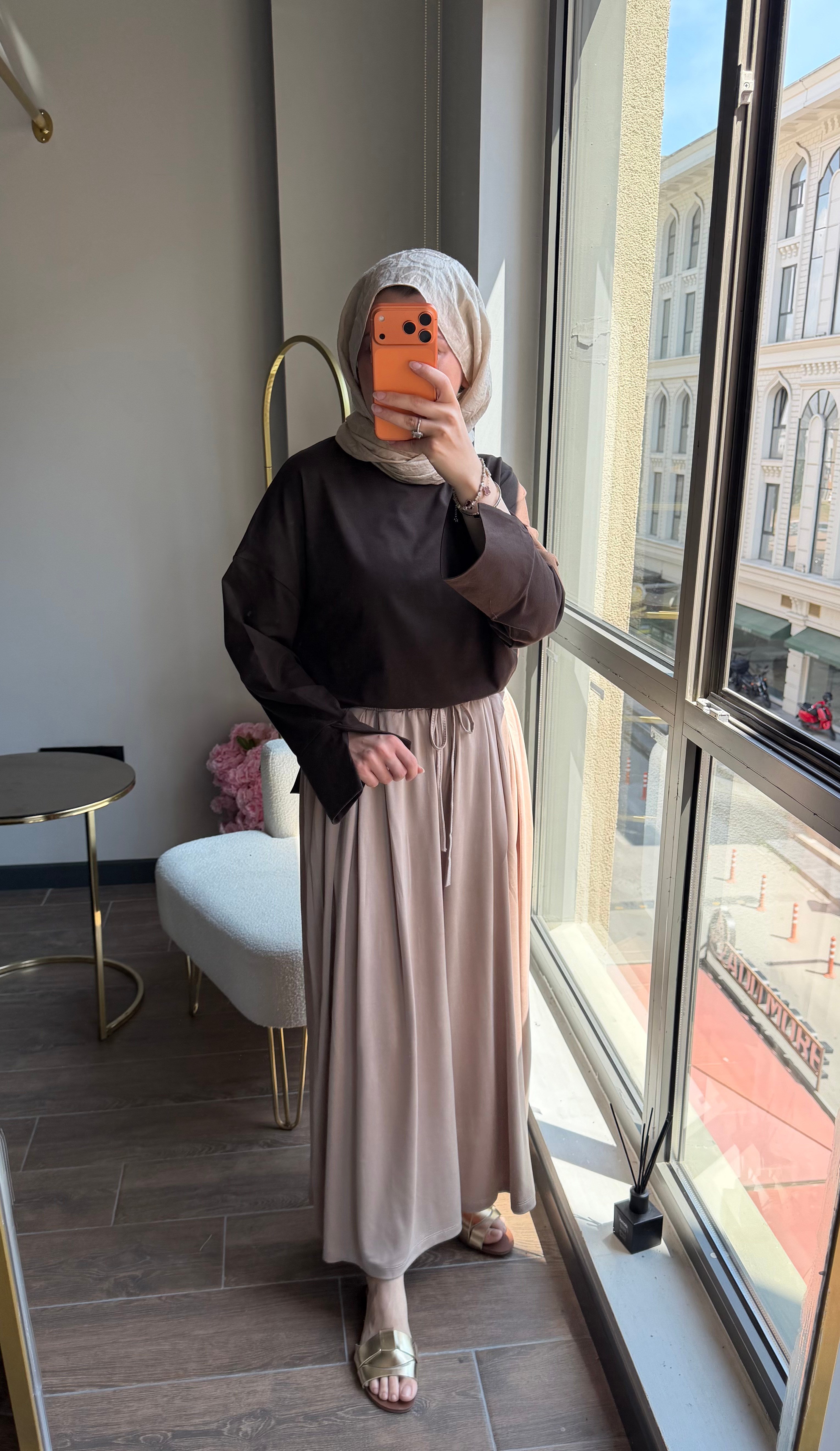 Basic Sweat Kahverengi