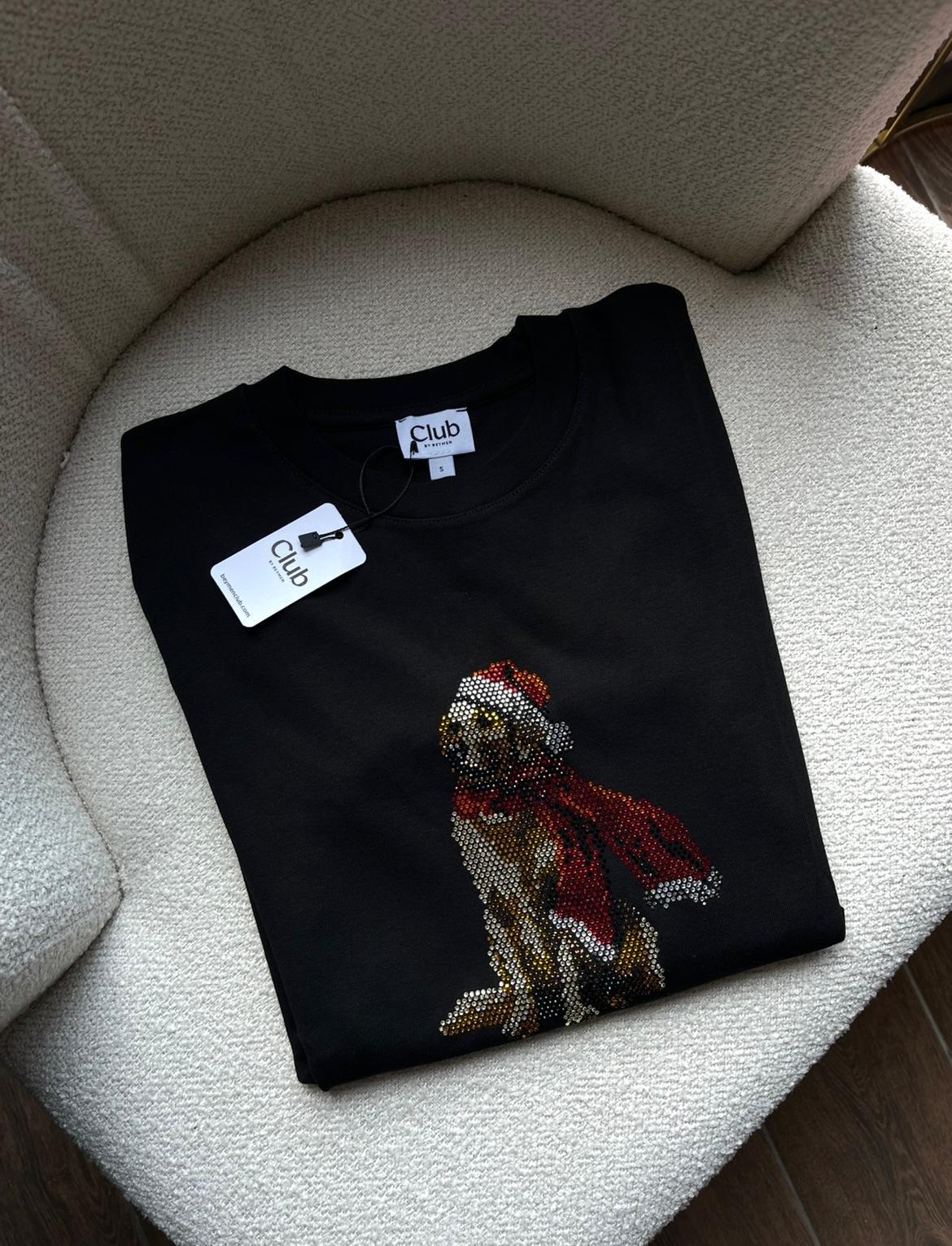 Köpek Detaylı Uzun Kol Body