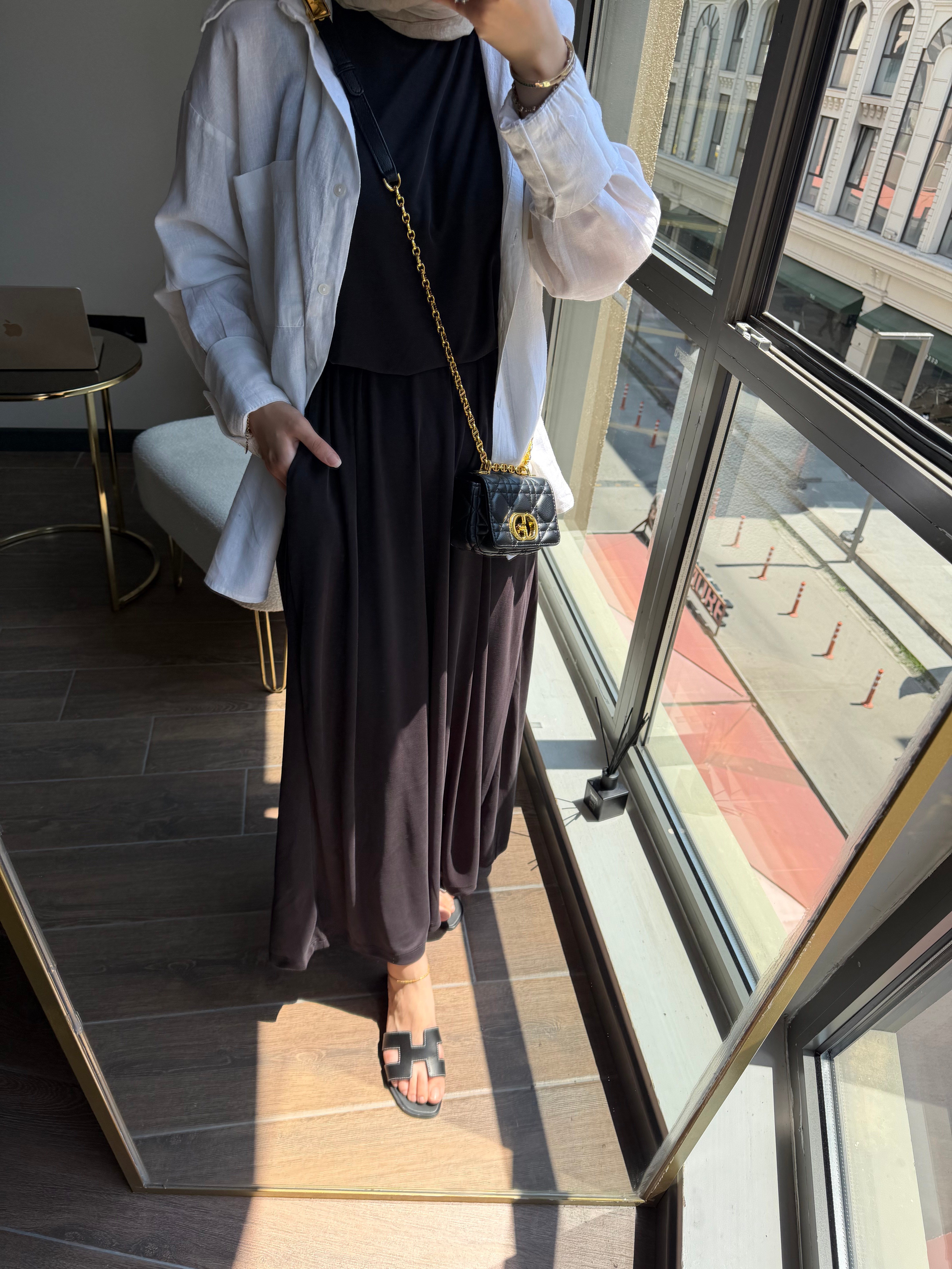 Oysh Elbise Siyah 135 cm