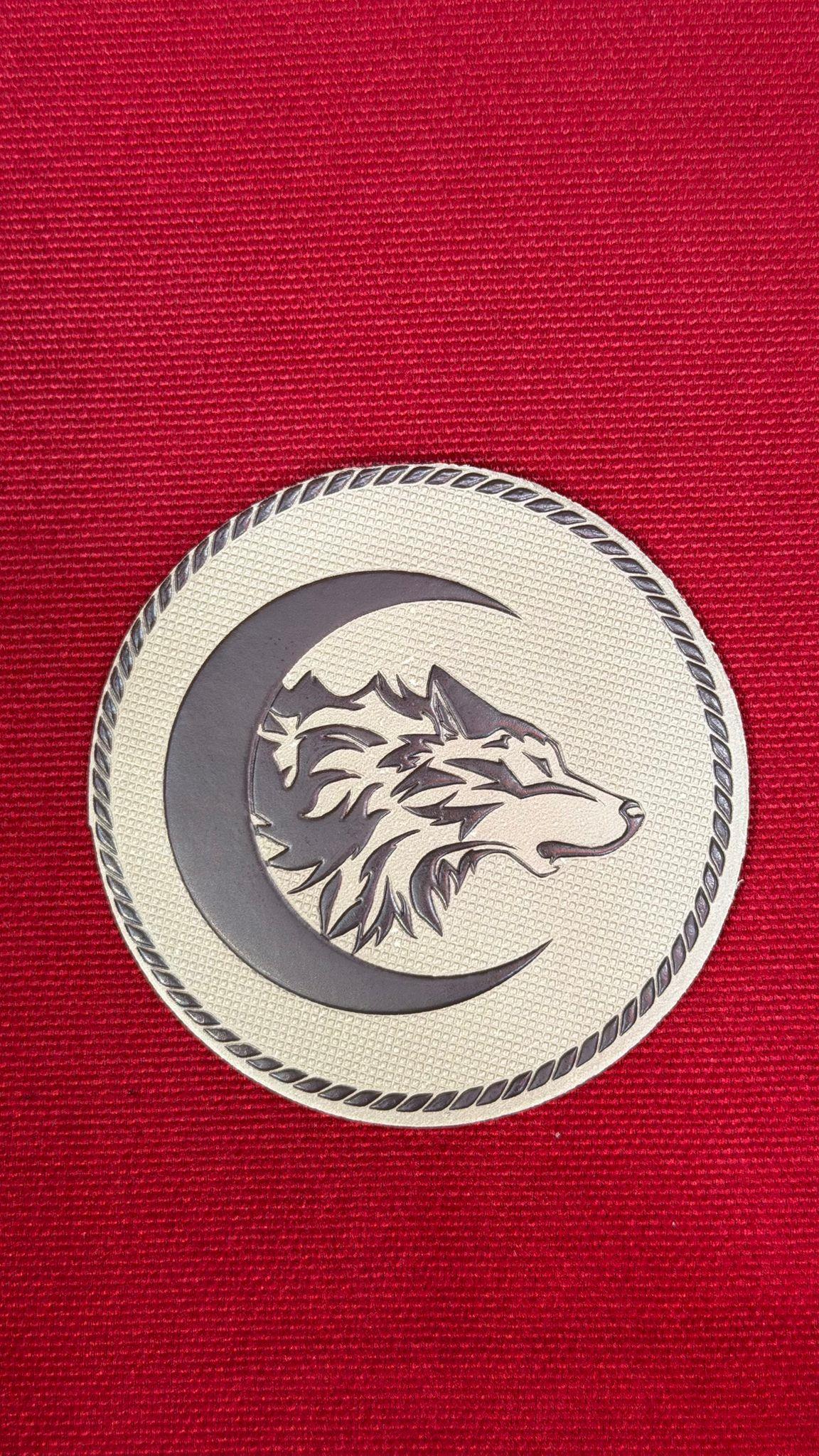 Hilal ve Kurt Silüetli Patch 3D 7cm