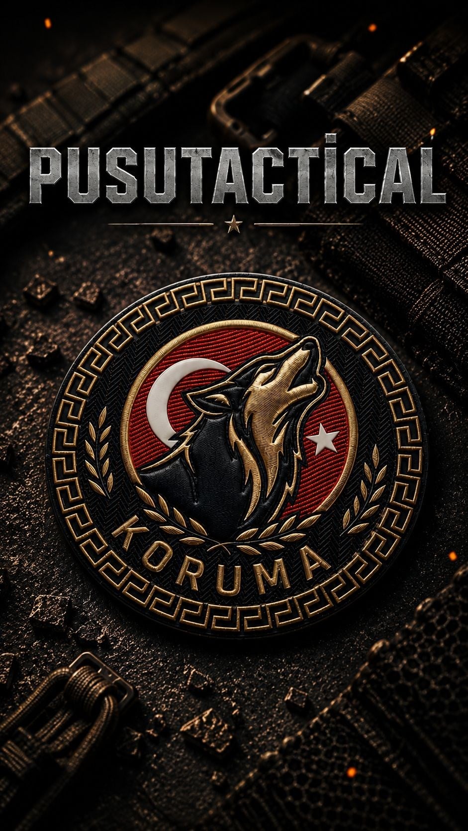 Kurt Temalı Koruma Patch