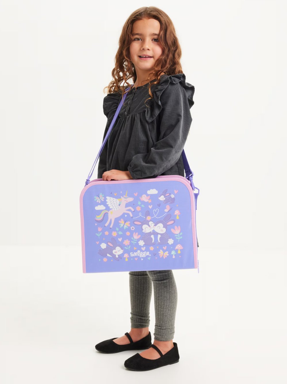 Smiggle Adventure On-The-Go Colouring Studio Boyama Seti Lila