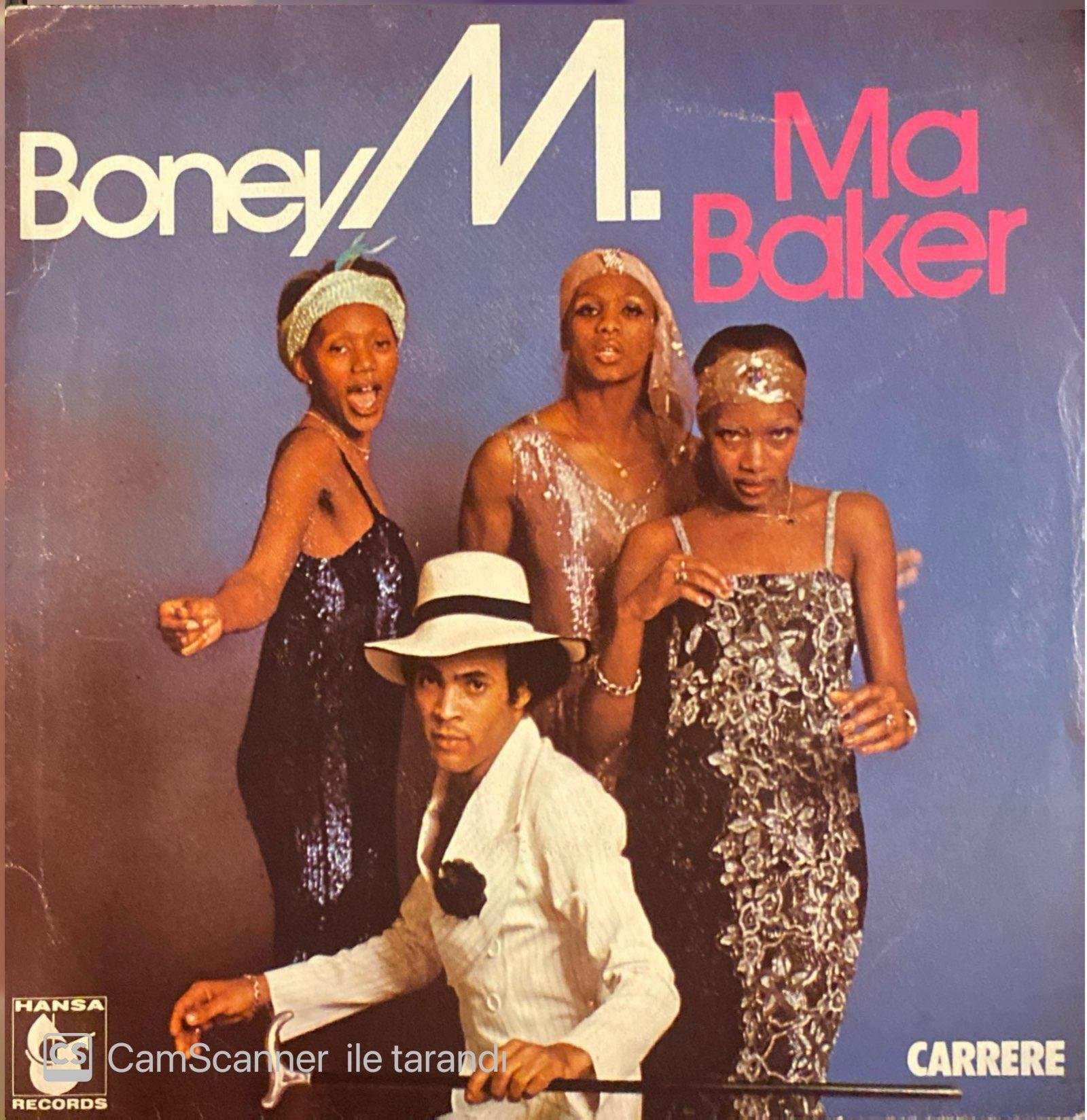 Boney M - Ma Baker 45'lik Plak