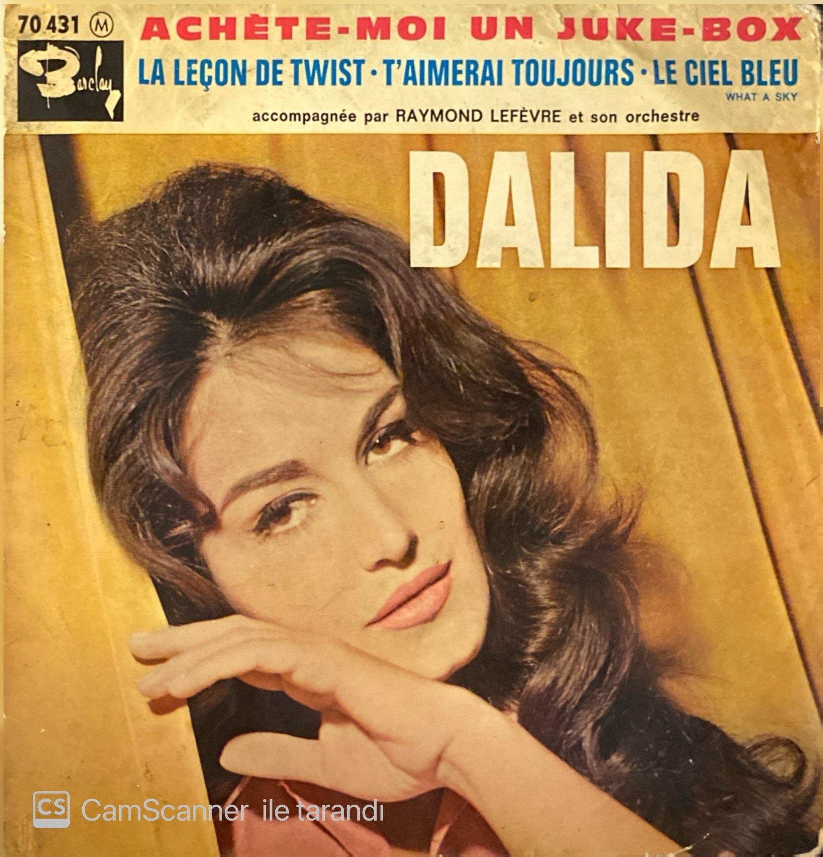 Dalida - La Leçon de Twist 45'lik Plak