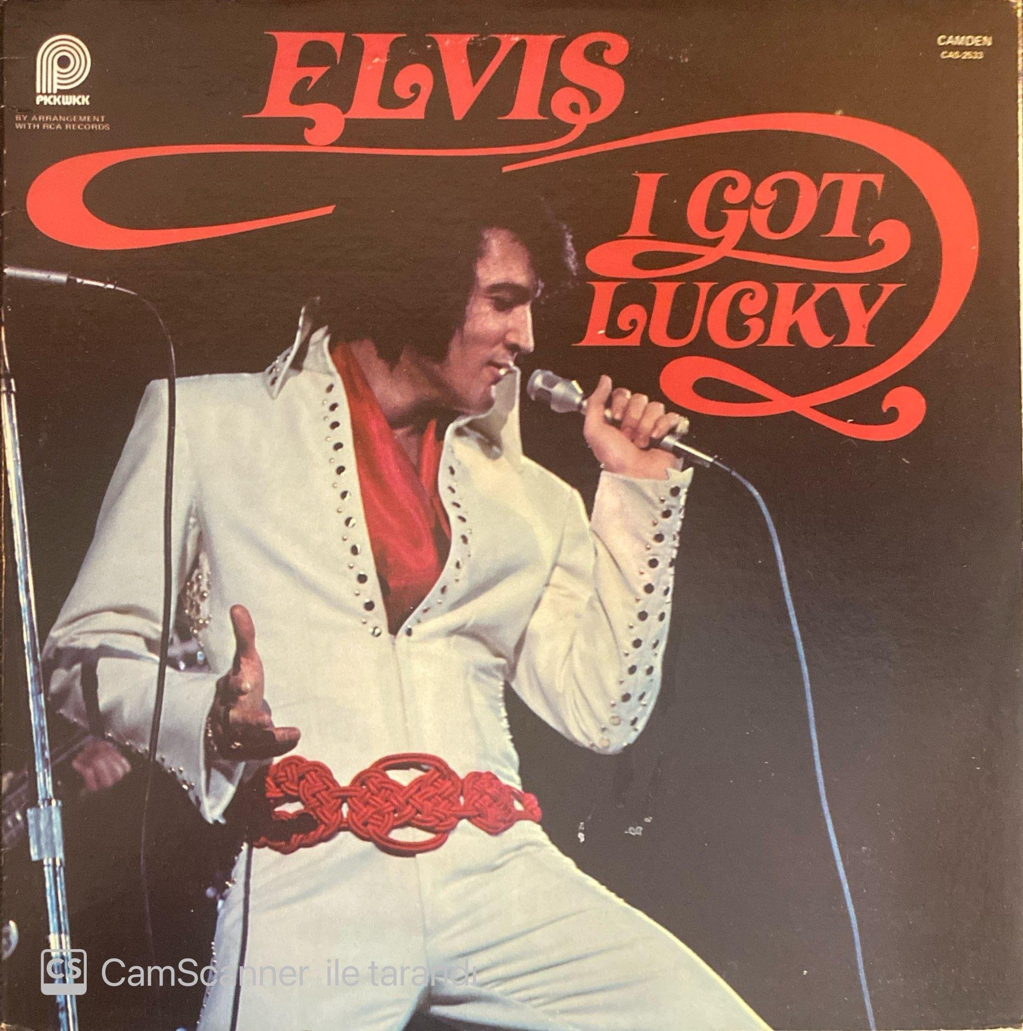 Elvis - I Got Lucky Plak