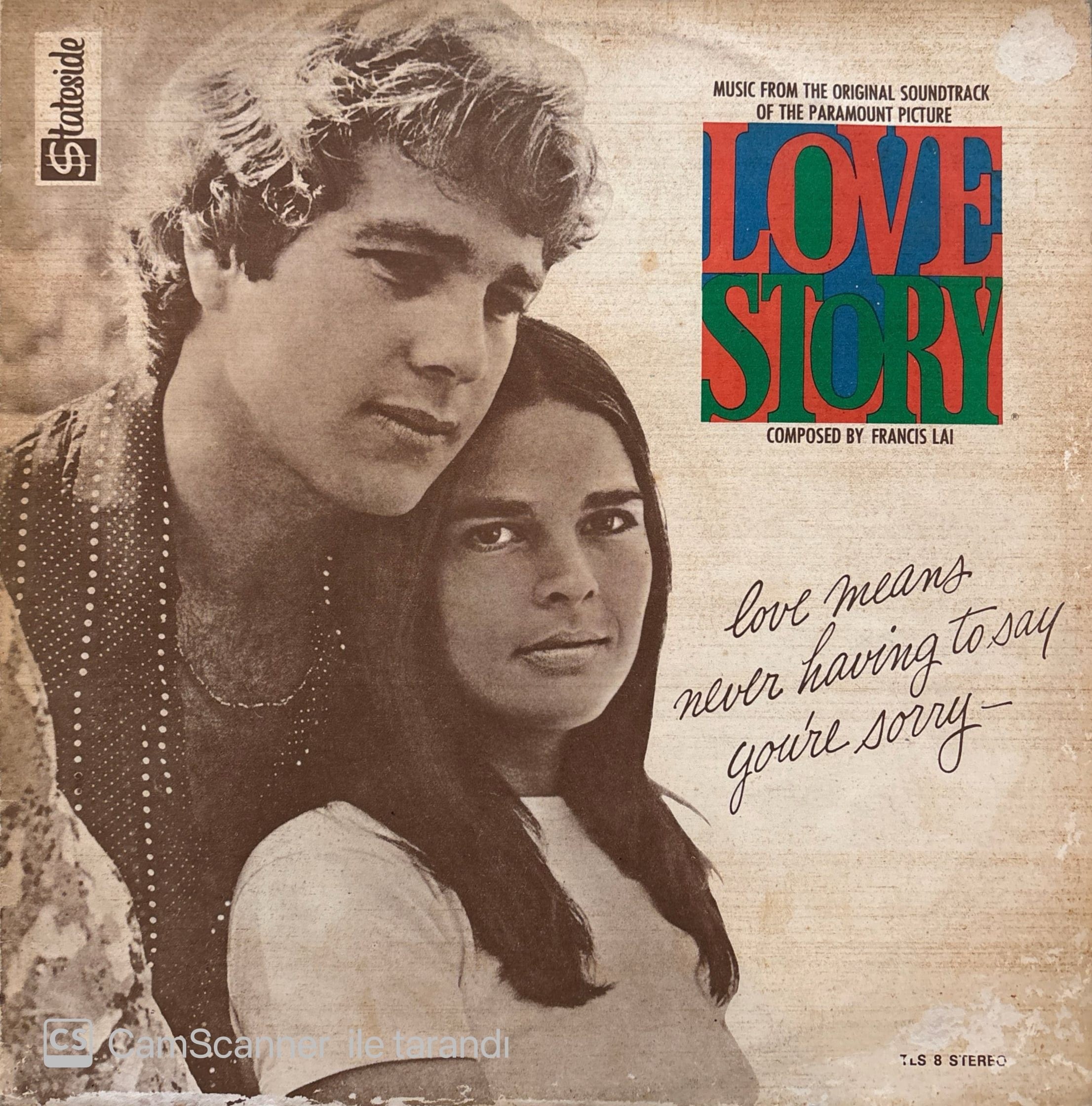 Francis Lai – Love Story (Music From The Original Soundtrack Of The Paramount Picture)
