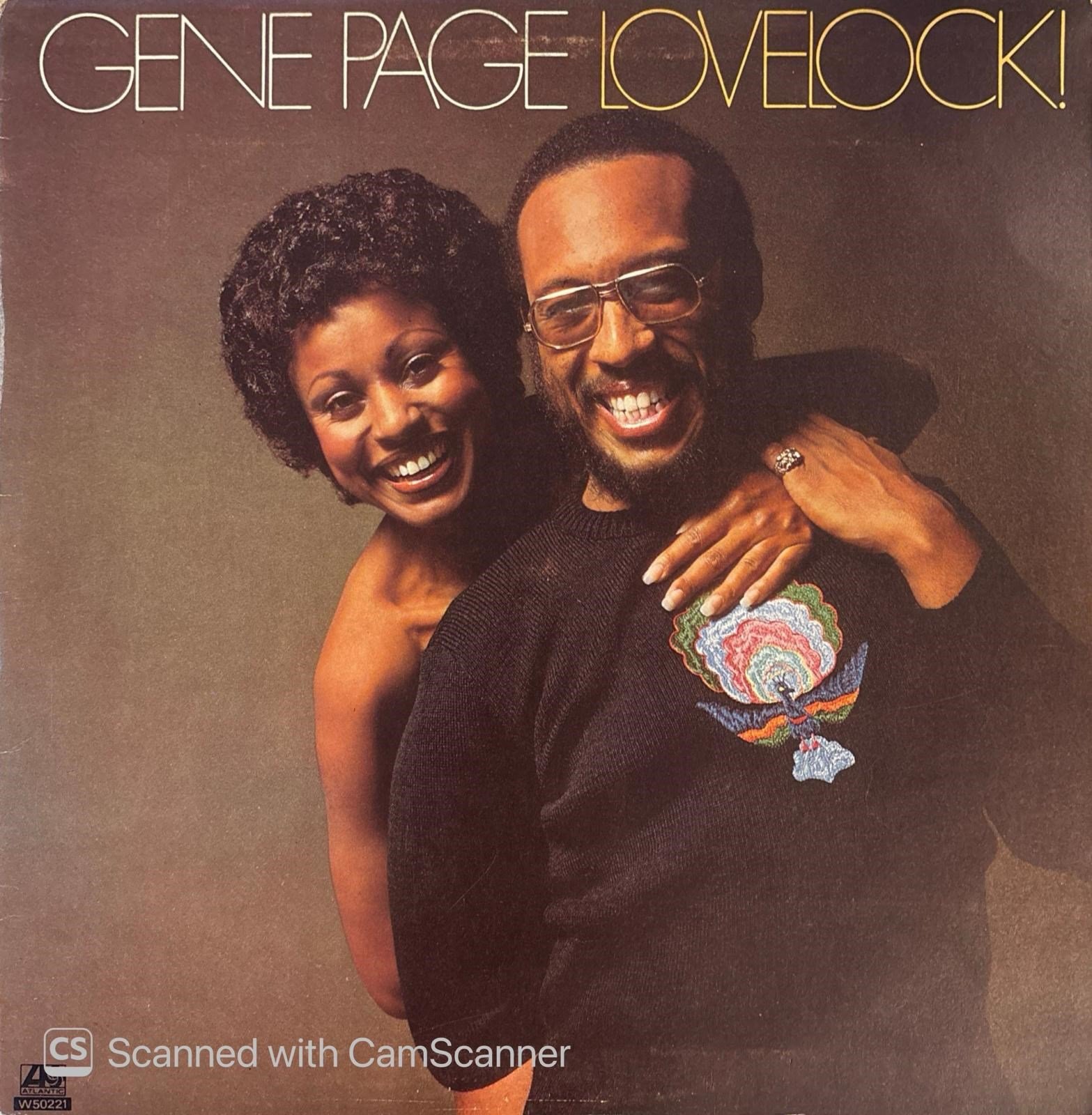 Gene Page – Lovelock! Plak | 1976 Atlantic Soul Funk Disco LP
