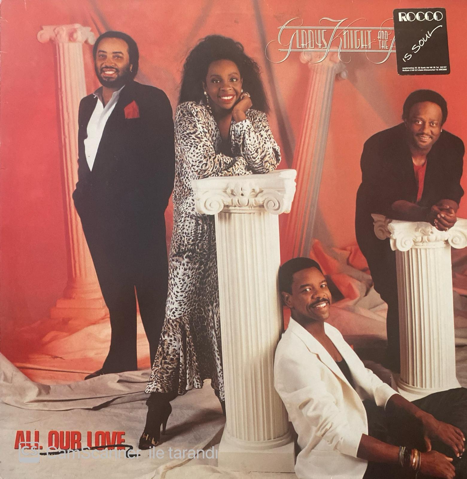 Gladys Knight and the Pips - All Our Love Plak